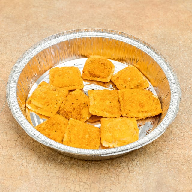 Deep Fried Cheese Ravioli.