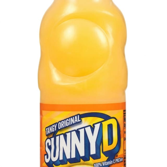 Sunny D Orange Juice.