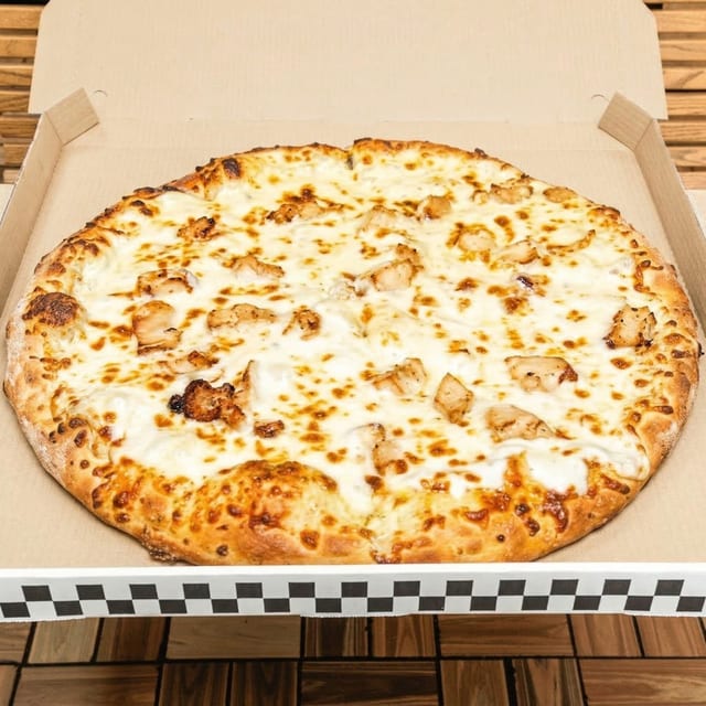 Alfredo Pizza.