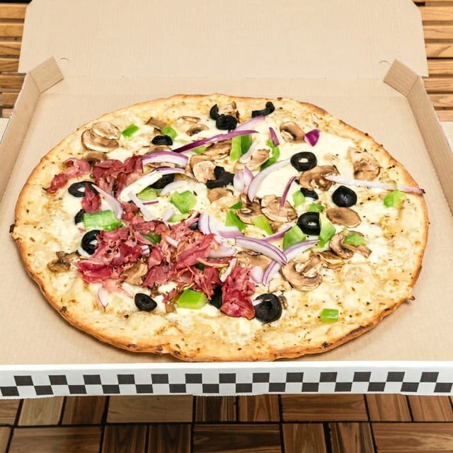 12" Gluten Free Pizza.