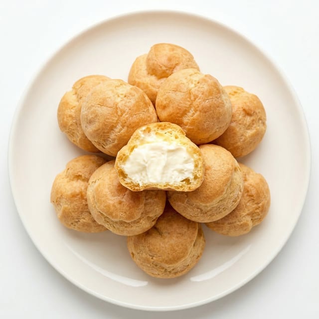 Belgian Cream Puffs.